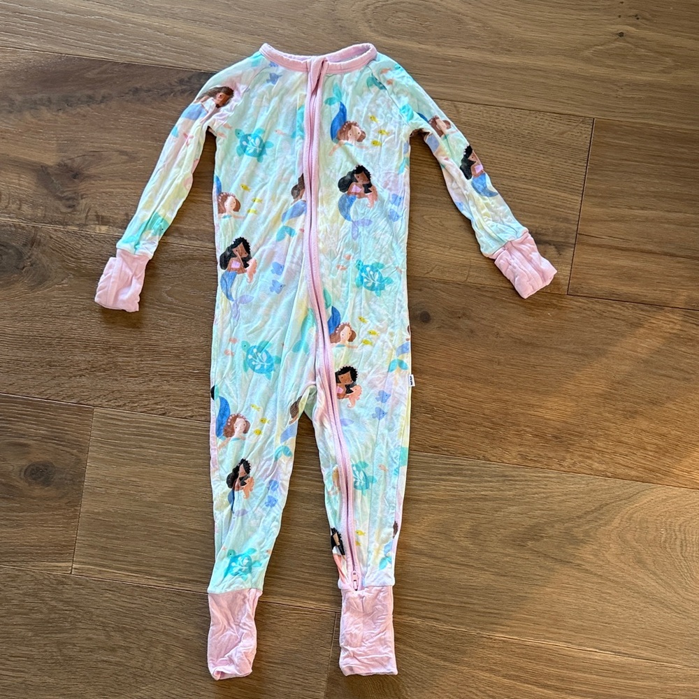 Little Sleepies mystic mermaid Print zippie